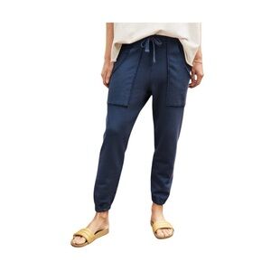 Frank & Eileen Eamon Jogger Pant in Blue Size Small.